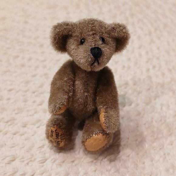 90's Vintage Miniature Fully Jointed Teddy Bear Bundle - Picture 2 of 16